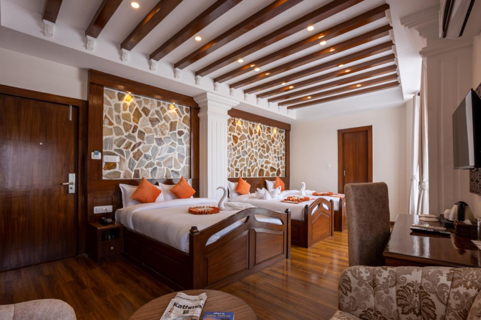 Airport Himalaya Boutique Hotel Kathmandu Bagian luar foto
