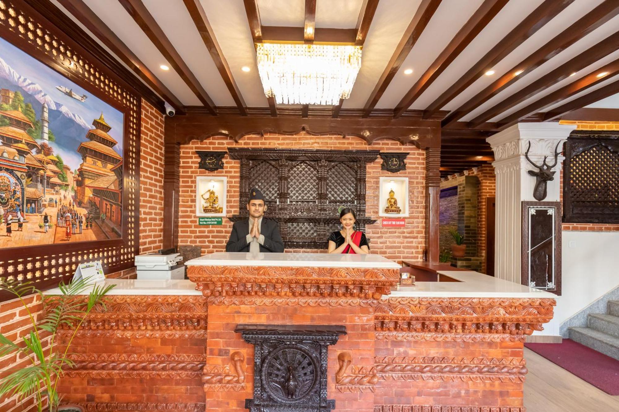 Airport Himalaya Boutique Hotel Kathmandu Bagian luar foto
